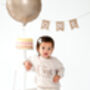 Personalised Big 'One' Embroidered First Birthday Sweatshirt Jumper, thumbnail 4 of 8