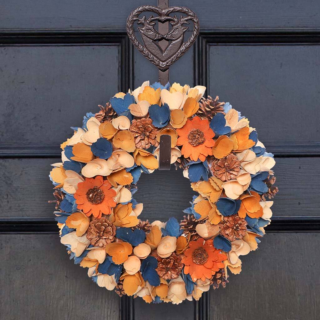 Kissing Deer Over Door Wreath Hanger By Dibor