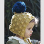 Baby And Child Mustard Pixie Hat, thumbnail 6 of 9