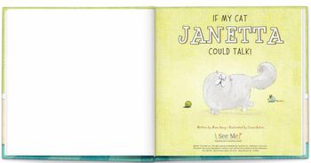Personalised Children's Book, If My Cat Could Talk, 2 of 10