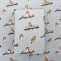 Christmas Robins Wrapping Paper, thumbnail 4 of 5