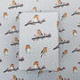 Christmas Robins Wrapping Paper, thumbnail 4 of 6