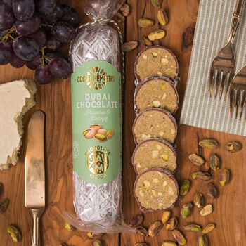 Dubai Chocolate Salami Pistachio And Kadayif, 5 of 5