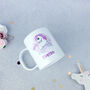 Personalised Unbreakable Girls Unicorn Children's Mug, thumbnail 3 of 4