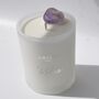 Relax Amethyst Crystal Candle For Relaxing And De Stress, thumbnail 2 of 6