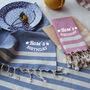 Personalised Cotton Tea Towel And Tablecloth, thumbnail 3 of 12