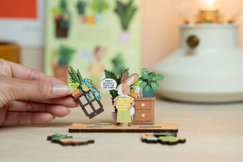 Personalised Houseplant Addict Birthday Pop Out Card, 3 of 6
