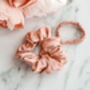Maid Of Honour Proposal Silk Scrunchies Two Pack, thumbnail 3 of 4