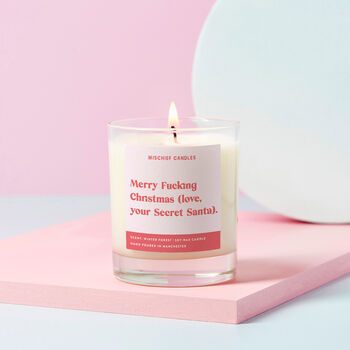 Merry Christmas Gift Candle Love Your Secret Santa Gift, 2 of 3