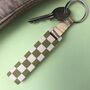 Personalised Olive Checkered Glitter Stick, thumbnail 2 of 4