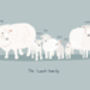 Personalised Sheep And Lamb Portrait, thumbnail 3 of 4