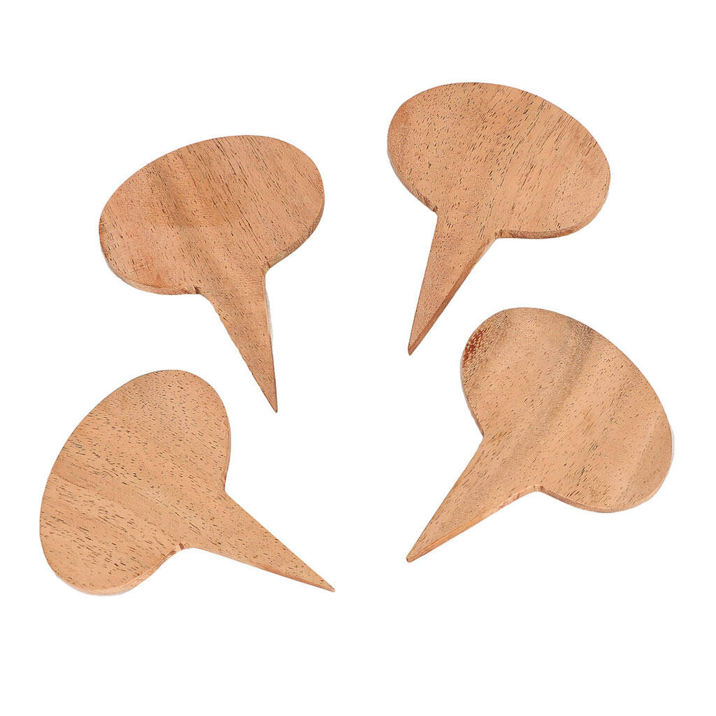 Four Personalised Cheese Markers Gift By Dibor