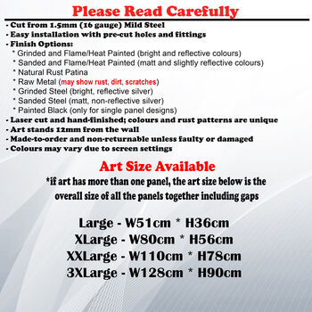 Contemporary Metal Tropical Leaf Wall Art For Modern Living Room Decor, 3 of 10