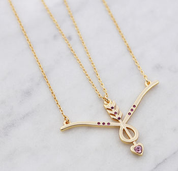 Bow And Arrow Necklace, 3 of 11