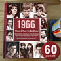 1966: What A Year To Be Born | 60th Birthday Gift Book, thumbnail 1 of 11