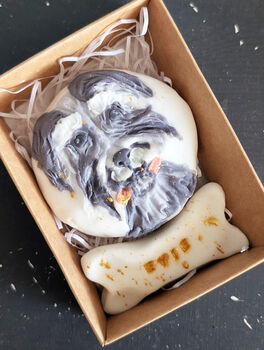 Personalised Hand Iced Pet Portraite Letterbox Biscuit Gift, 5 of 11