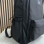 Personalised Black Unisex Backpack, thumbnail 6 of 6