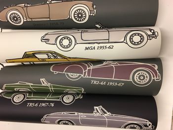 British Classic Car Wallpaper, 5 of 8