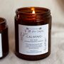 Calming Scented Soy Wax Aromatherapy Candle, thumbnail 5 of 7