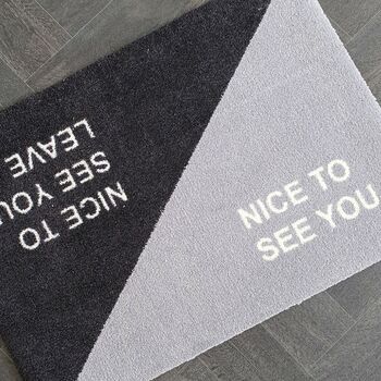 'Nice To See You' Doormat, 3 of 5