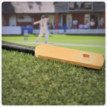 Personalised Cricket Bat Bottle Opener, 5 of 12