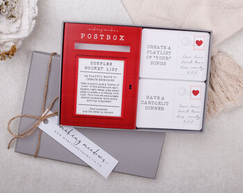 Couples Bucket List, Date Night Ideas Postbox, 4 of 5