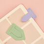 Personalised Leather Planner Bookmark, thumbnail 1 of 4