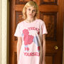 Treat Yourself Poodle Women's Slogan T Shirt, thumbnail 1 of 5