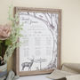 Woodland Wedding Table Plan, thumbnail 2 of 2