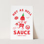 Hot Sauce Print, thumbnail 1 of 2