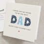 Happy First Fathers Day Card For Dad, thumbnail 1 of 2
