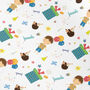 1st Birthday Boy Wrapping Paper Roll Or Folded, thumbnail 3 of 4