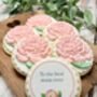 Personalised Mother’s Day Peony Biscuit Gift Box, thumbnail 4 of 7