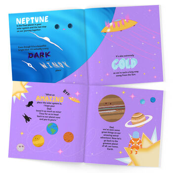 Personalised Space Themed Story Book, 9 of 9