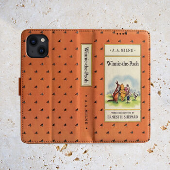Faux Leather iPhone Case With Classic Book Covers, 5 of 9