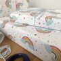 Rainbow Gift Wrapping Paper Or Gift Wrap Set With Card, thumbnail 10 of 11