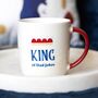 Dad Gifts King Coffee Mug For Fathers Day, thumbnail 2 of 7