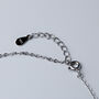 Sterling Silver Moon And Star Anklet, thumbnail 3 of 5