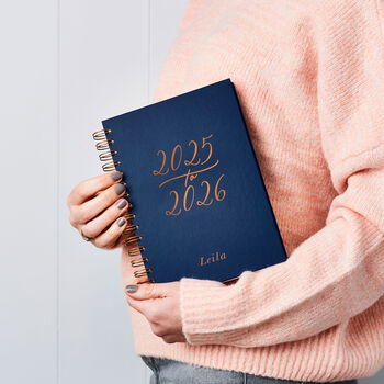 Personalised Flourish 2025/26 Mid Year Diary, 5 of 10