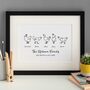 Personalised Chicken Family Print, thumbnail 6 of 8