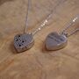 Personalised Heart Pet Urn, Ashes Necklace, thumbnail 2 of 7