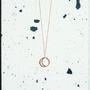 Crescent Lune Pendant Necklace, thumbnail 3 of 7