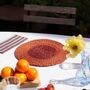 Seagrass Placemats Set Of Two Red/Bordaux, thumbnail 1 of 4