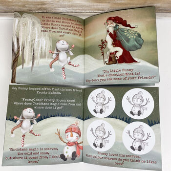 Personalised Christmas Eve Draw Along Story Book, 3 of 10