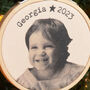 Personalised Children's Photo Christmas Decoration, thumbnail 3 of 4