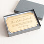 Personalised Acrylic Voucher Keepsake, thumbnail 3 of 4