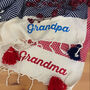 Personalised Handloomed Christmas Cozy Throw, thumbnail 1 of 9