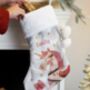 Personalised Velvet Unicorn Stocking Or Sack, thumbnail 1 of 7