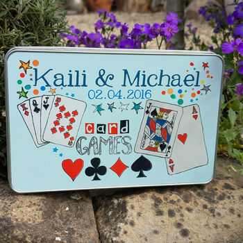 Personalised Card Games Tin, 3 of 10