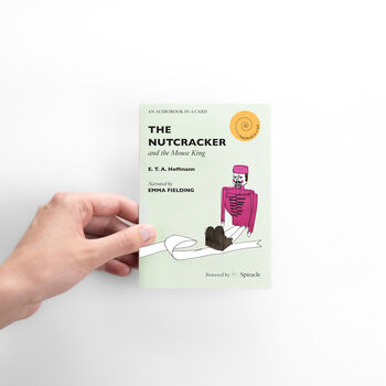 The Nutcracker Audiobook Card Christmas Gift Book Lover, 9 of 12
